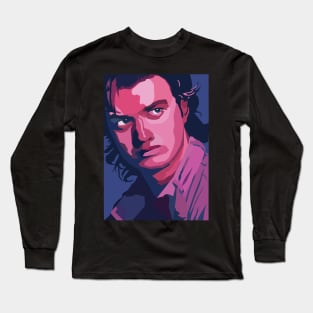 Steve Harrington Portrait Long Sleeve T-Shirt